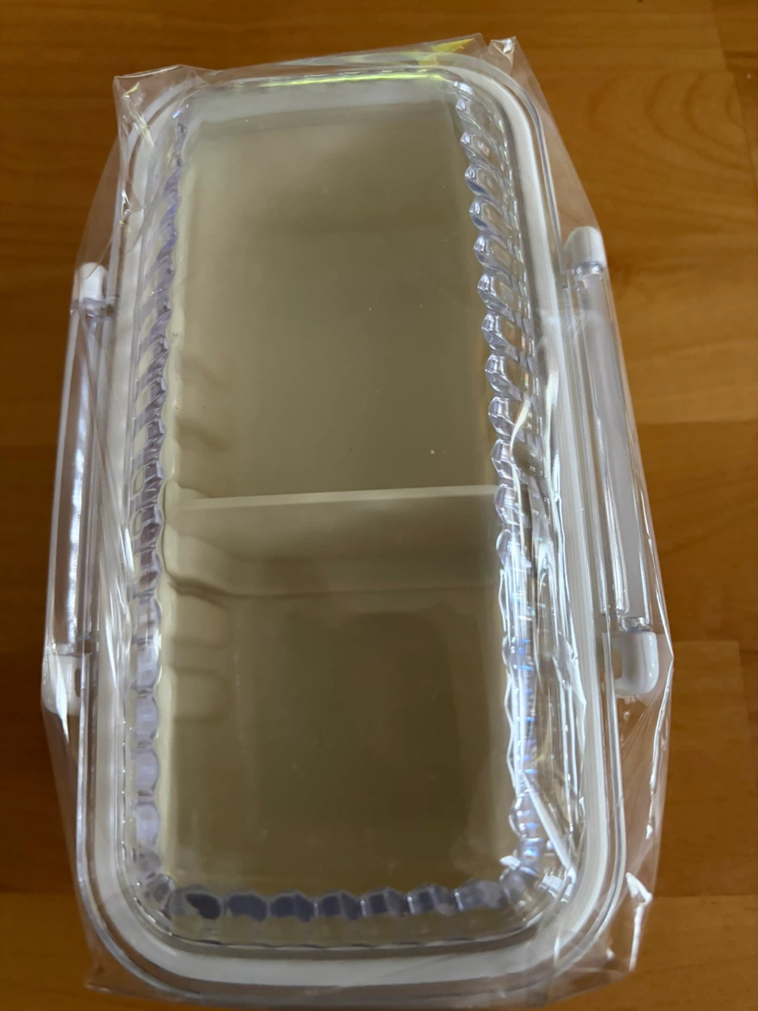 standard products ランチボックス 1段 クリア 550ml