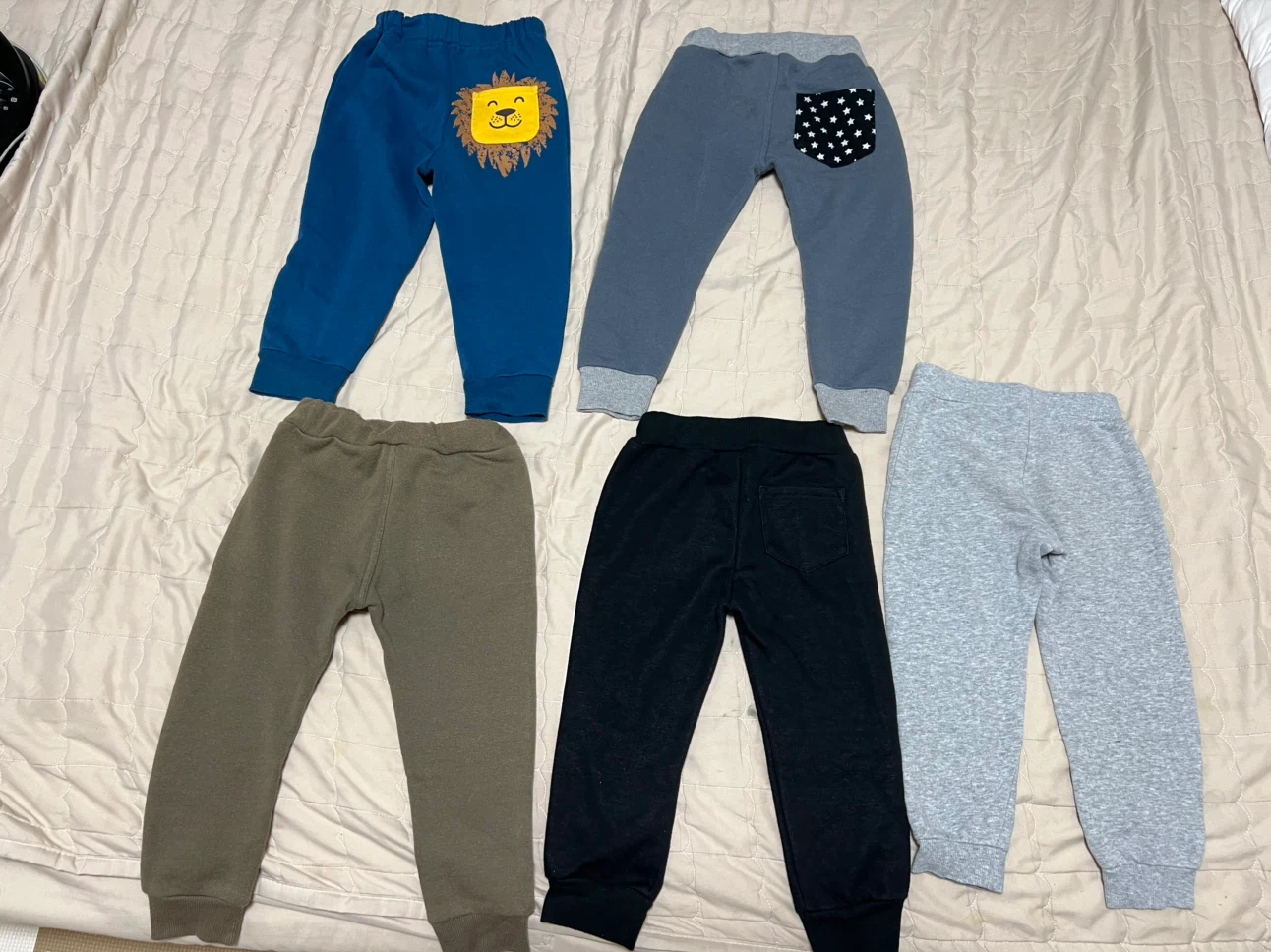 子供用 冬用ロングパンツ 5着セット 100cmの写真2枚目