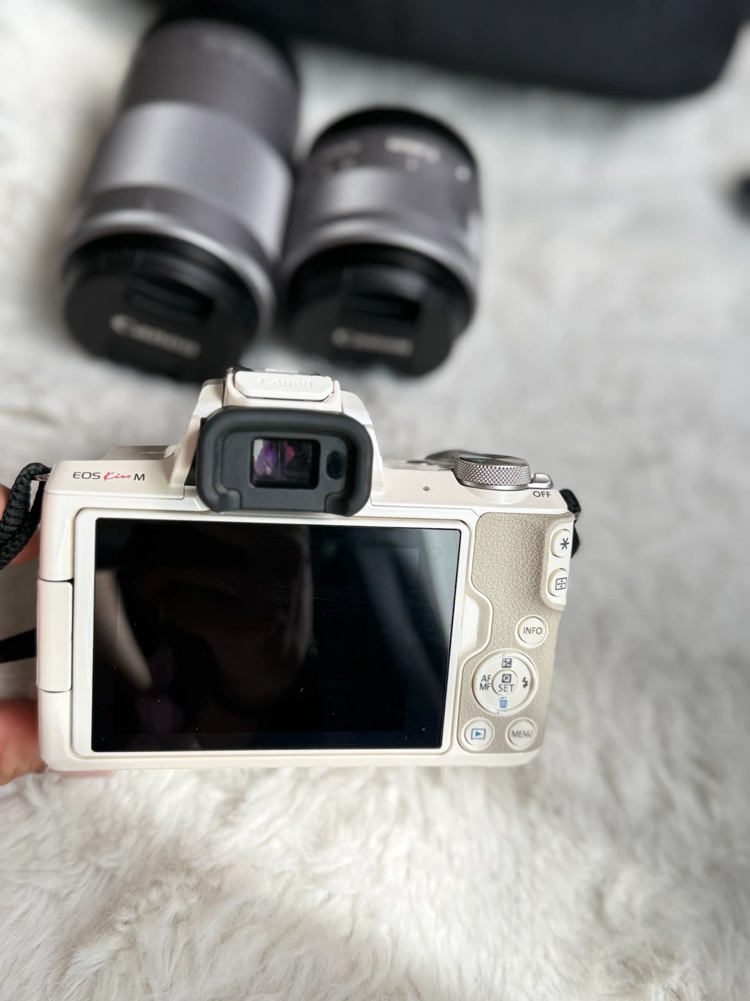 キヤノン EOS Kiss M ダブルレンズキット ホワイトの写真7枚目