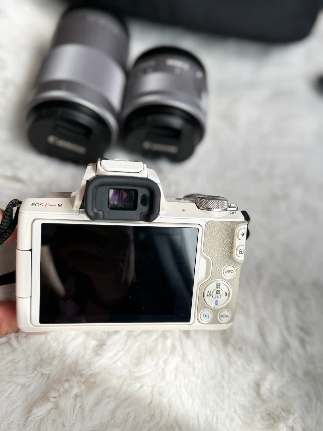 キヤノン EOS Kiss M ダブルレンズキット ホワイトの写真7枚目