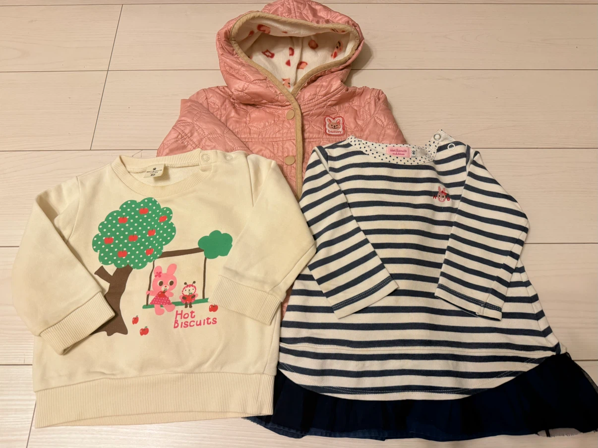ホットビスケッツ有り　3着セット