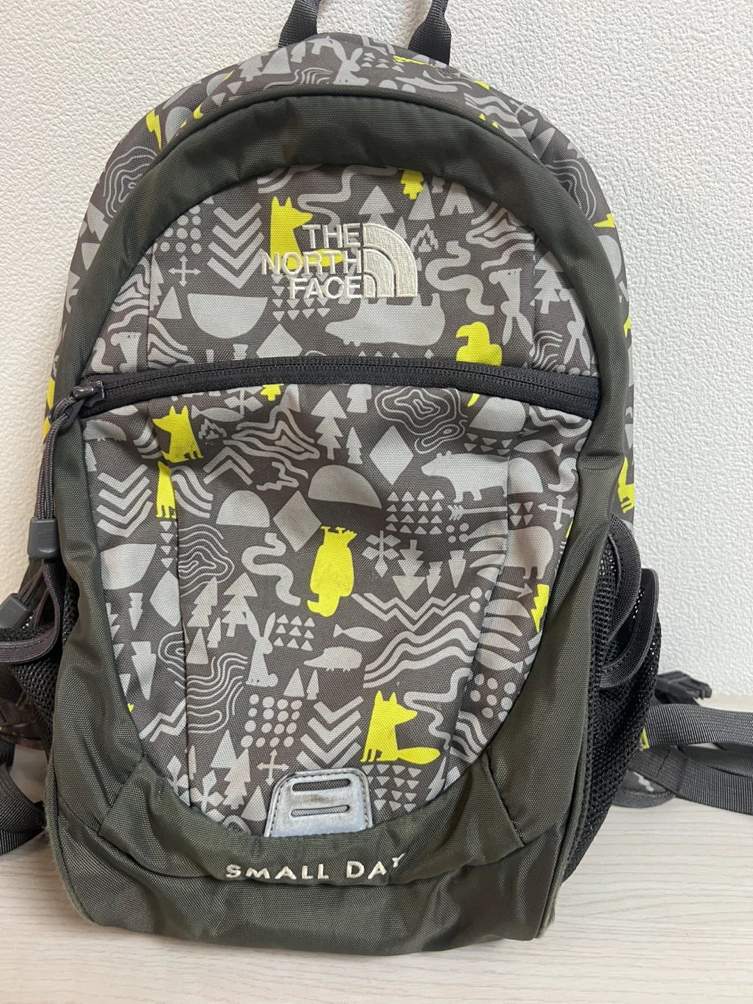 ザノースフェイス キッズ リュック スモールデイ 総柄
