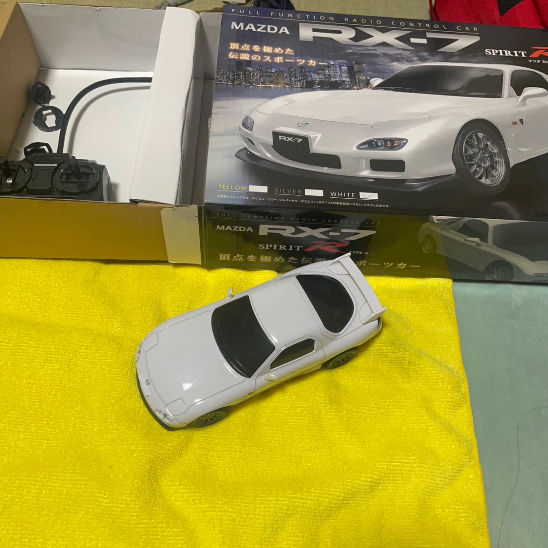 マツダ RX-7 ラジコン ホワイト