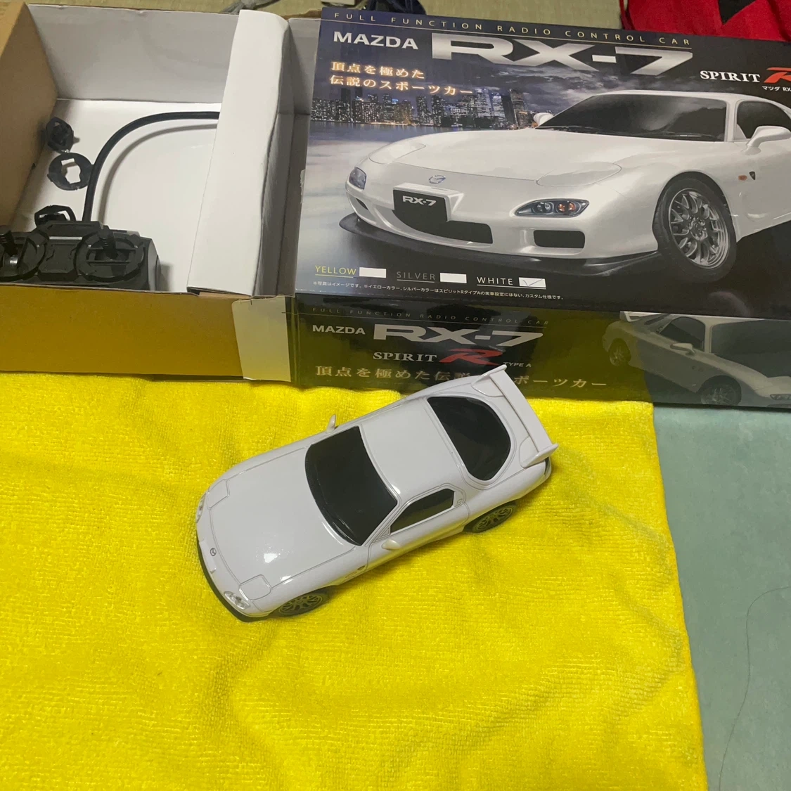 マツダ RX-7 ラジコン ホワイト