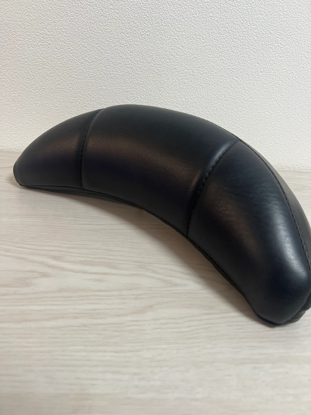 バックレスト パッド バイク用 ブラック