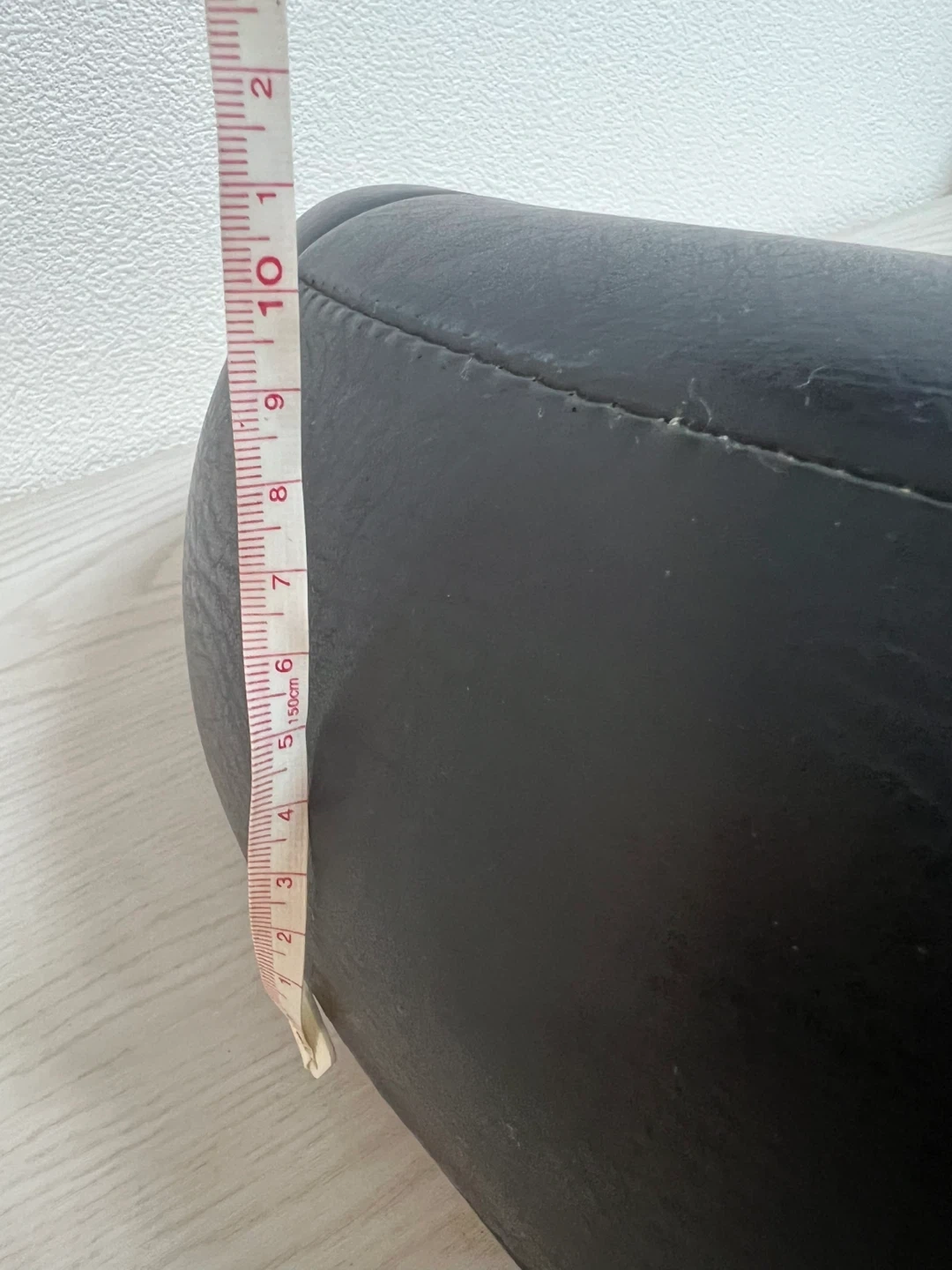 バックレスト パッド バイク用 ブラックの写真5枚目