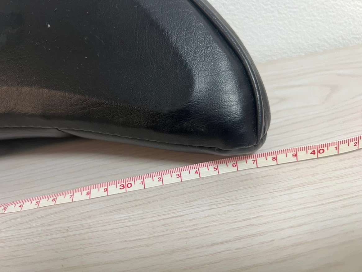 バックレスト パッド バイク用 ブラックの写真7枚目