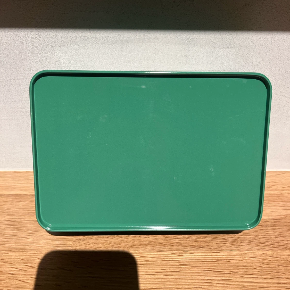 バター ビスケット 空き缶 グリーンの写真2枚目