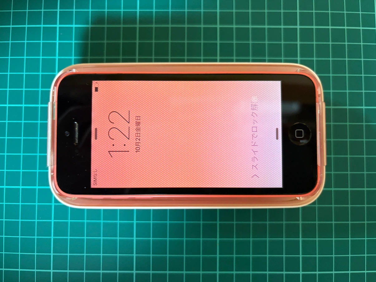 アップル iPhone 5c 16GB ピンクの写真7枚目