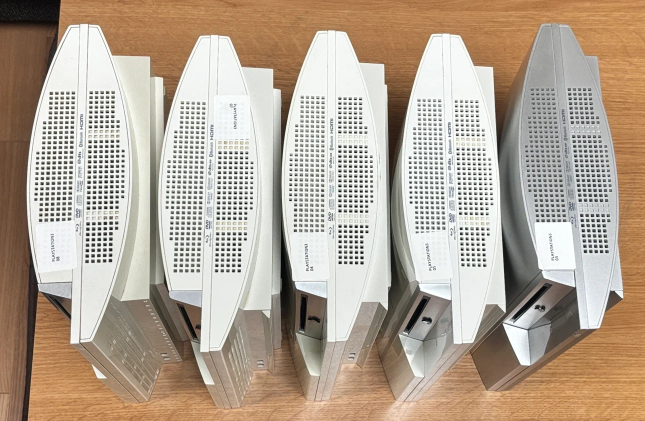 ソニー プレイステーション3 本体 5台セットジャンクの写真2枚目