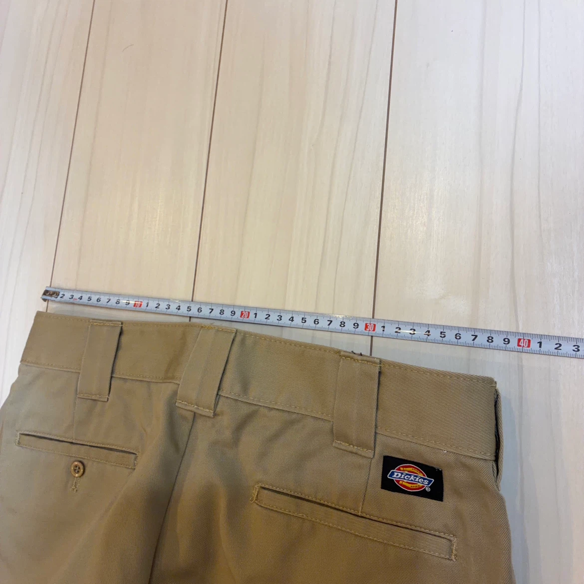 ディッキーズ ワークパンツ UM874H7 ベージュ 30インチの写真6枚目