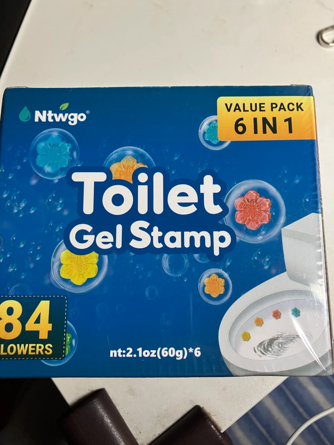 Ntwgo トイレスタンプジェル 84個入り