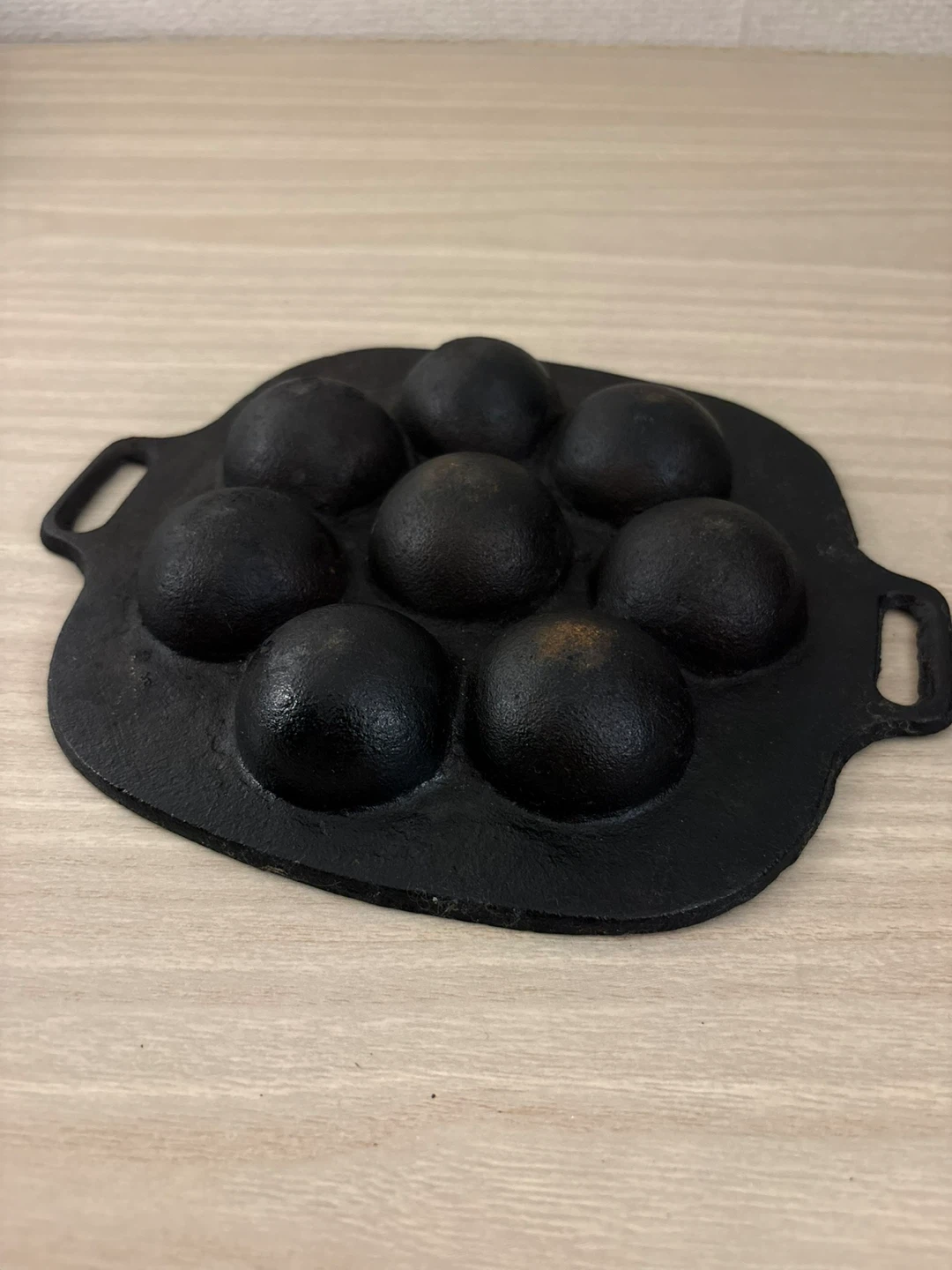 鋳物製 たこ焼きプレート 8穴の写真2枚目