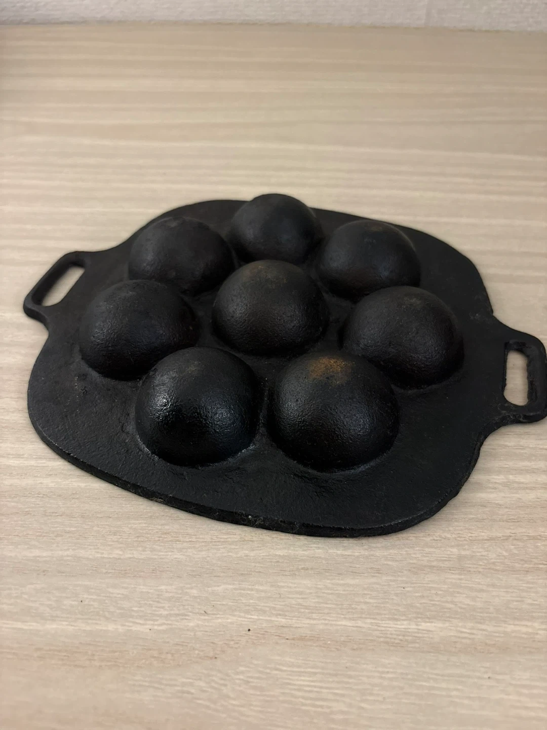 鋳物製 たこ焼きプレート 8穴の写真2枚目