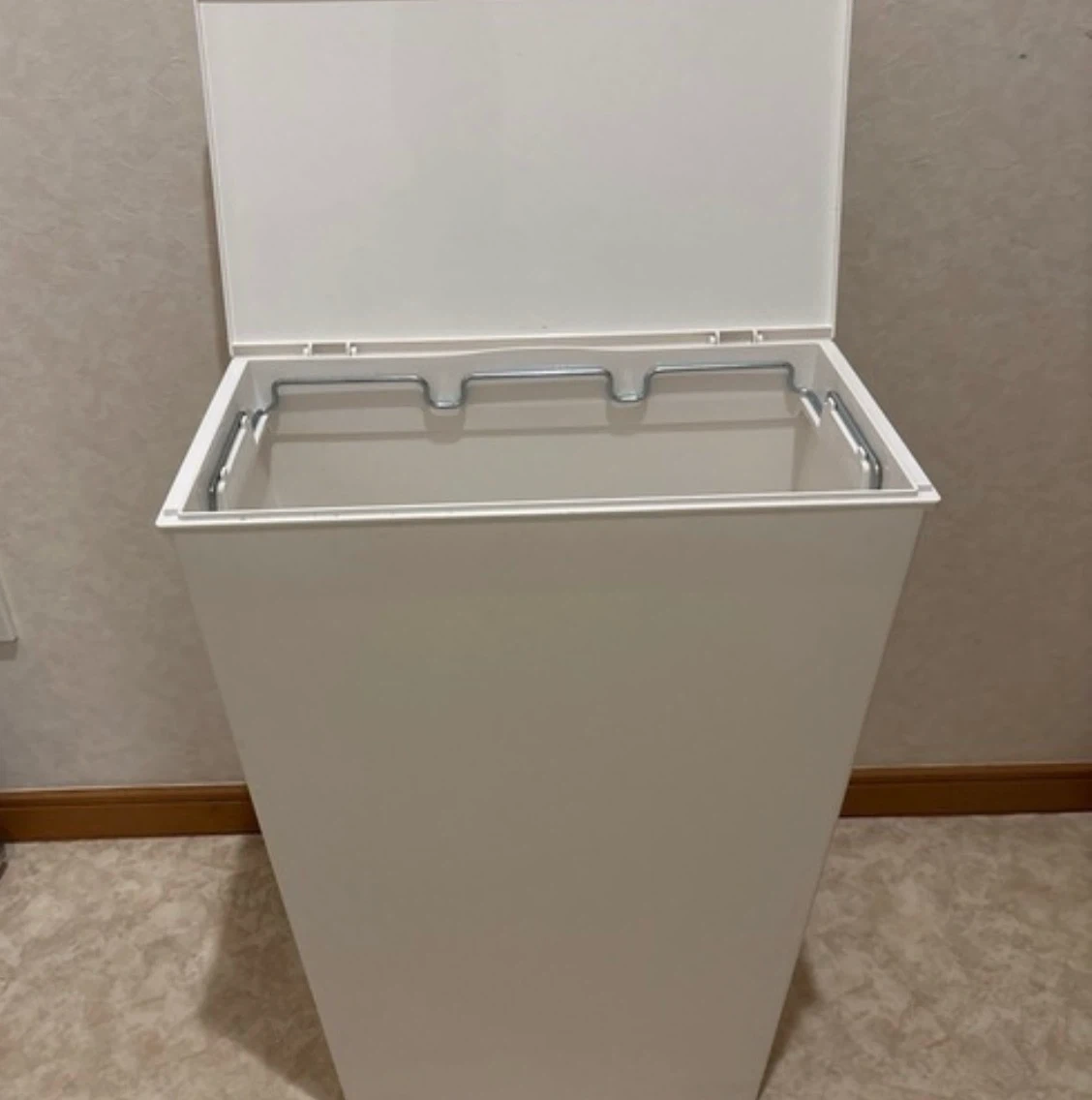 無印良品 ダストボックス袋どめ付蓋付き横開き