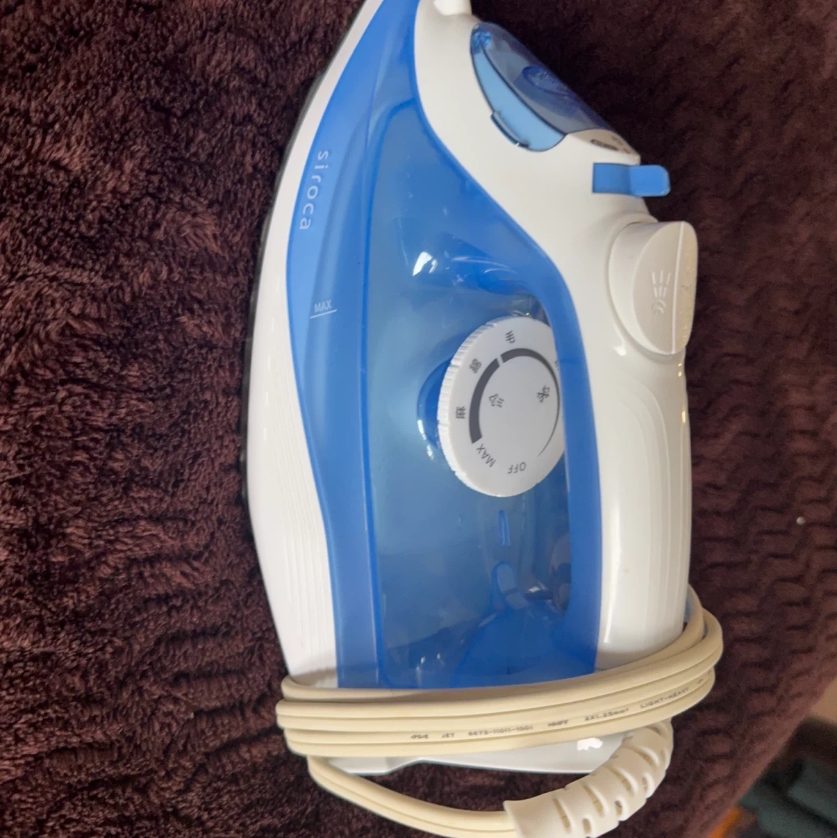 シロカ スチームアイロン SSIR-251の写真2枚目