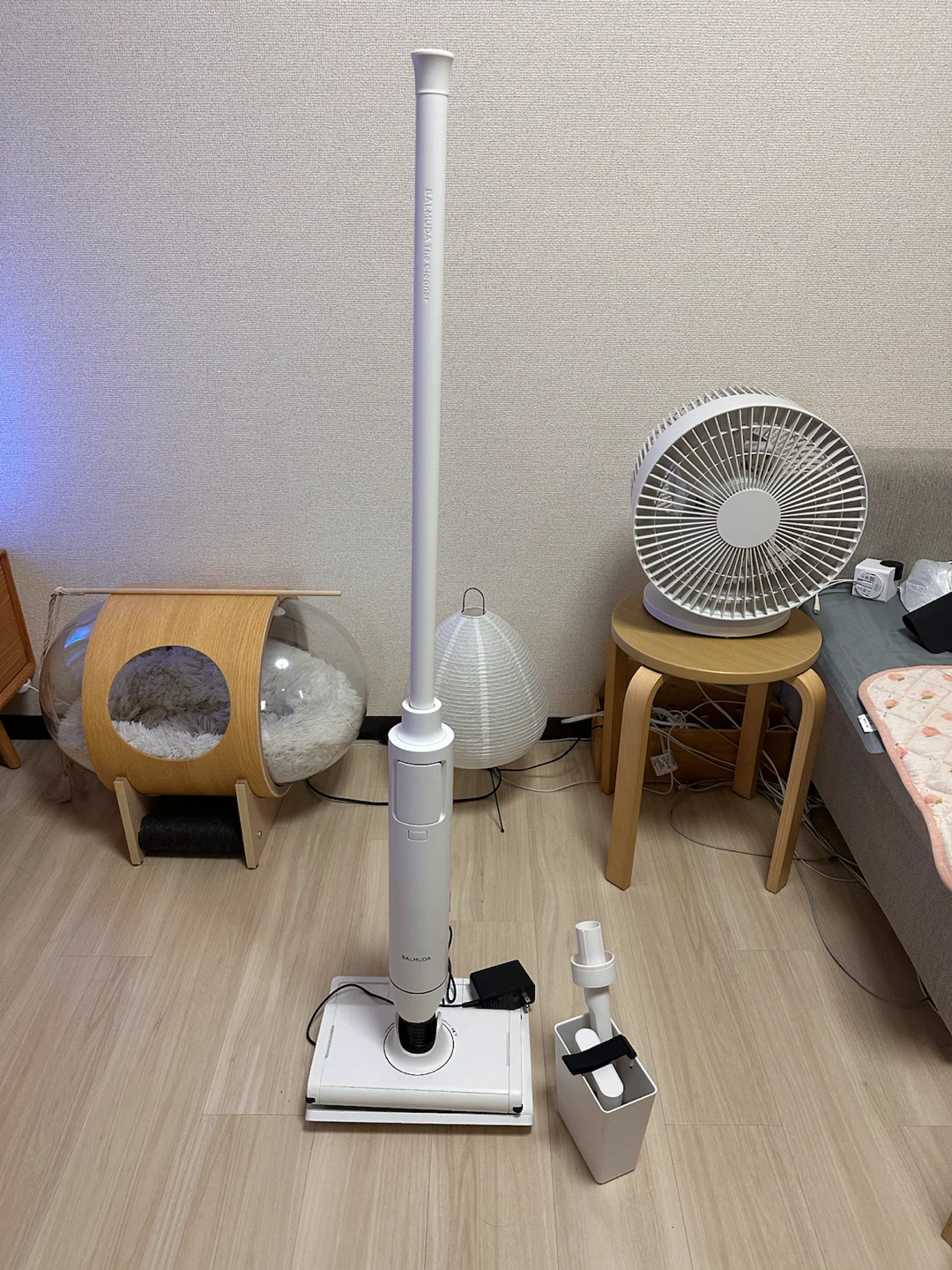 BALMUDA The Cleaner C01A コードレスクリーナー ホワイト 2022年製の写真3枚目