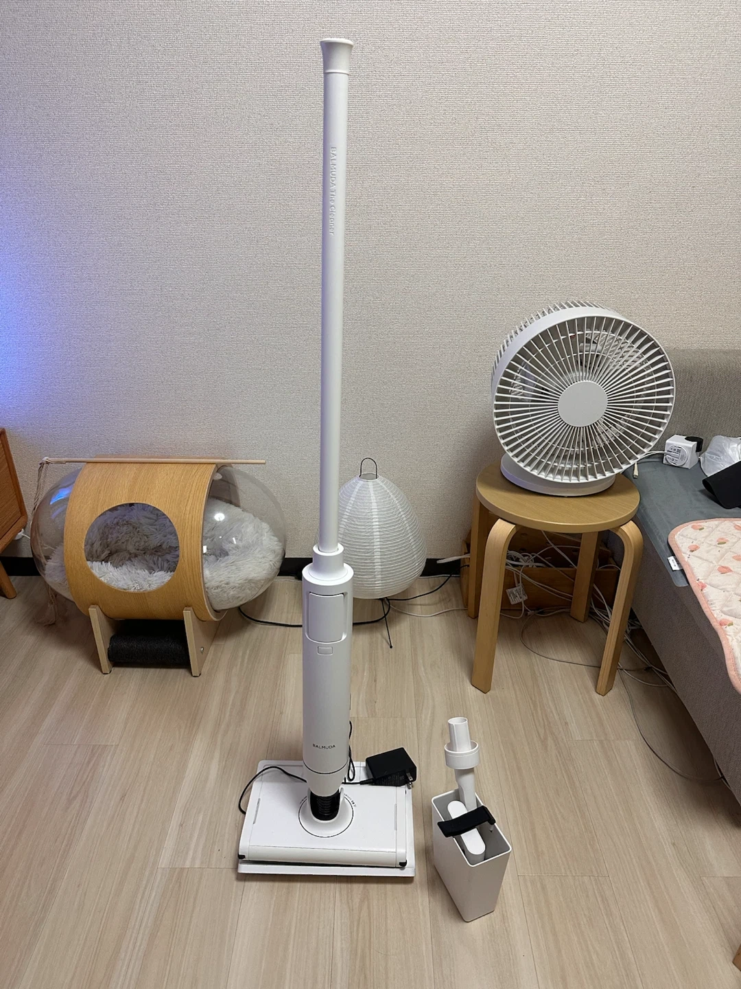 BALMUDA The Cleaner C01A コードレスクリーナー ホワイト 2022年製の写真3枚目