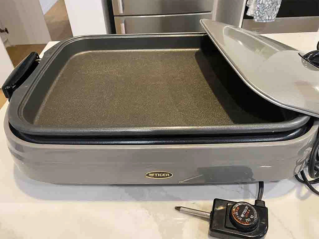 タイガー ホットプレート グリルプレート黒