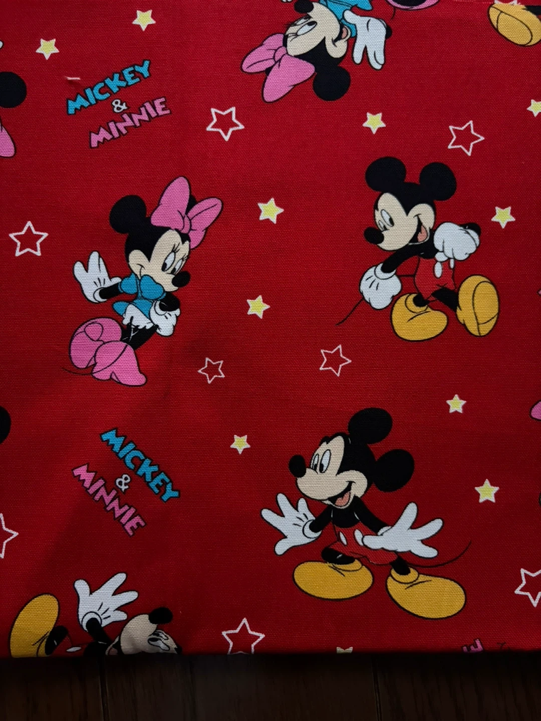 ディズニー 生地 ミッキー ミニー 1mの写真2枚目
