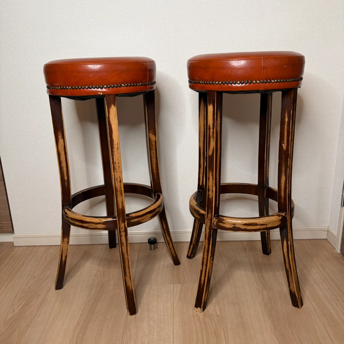 桜屋工業 カウンタースツール 2脚セット