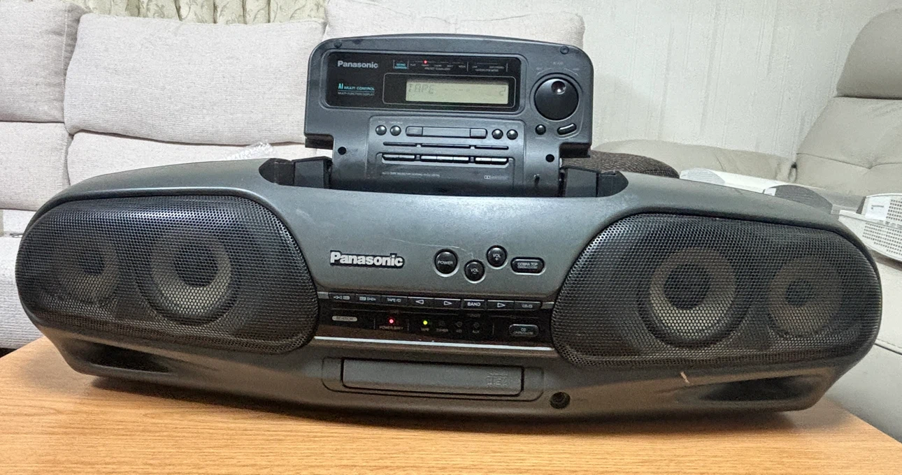 Panasonic RX-DT707 コブラトップ バブルラジカセ カセット