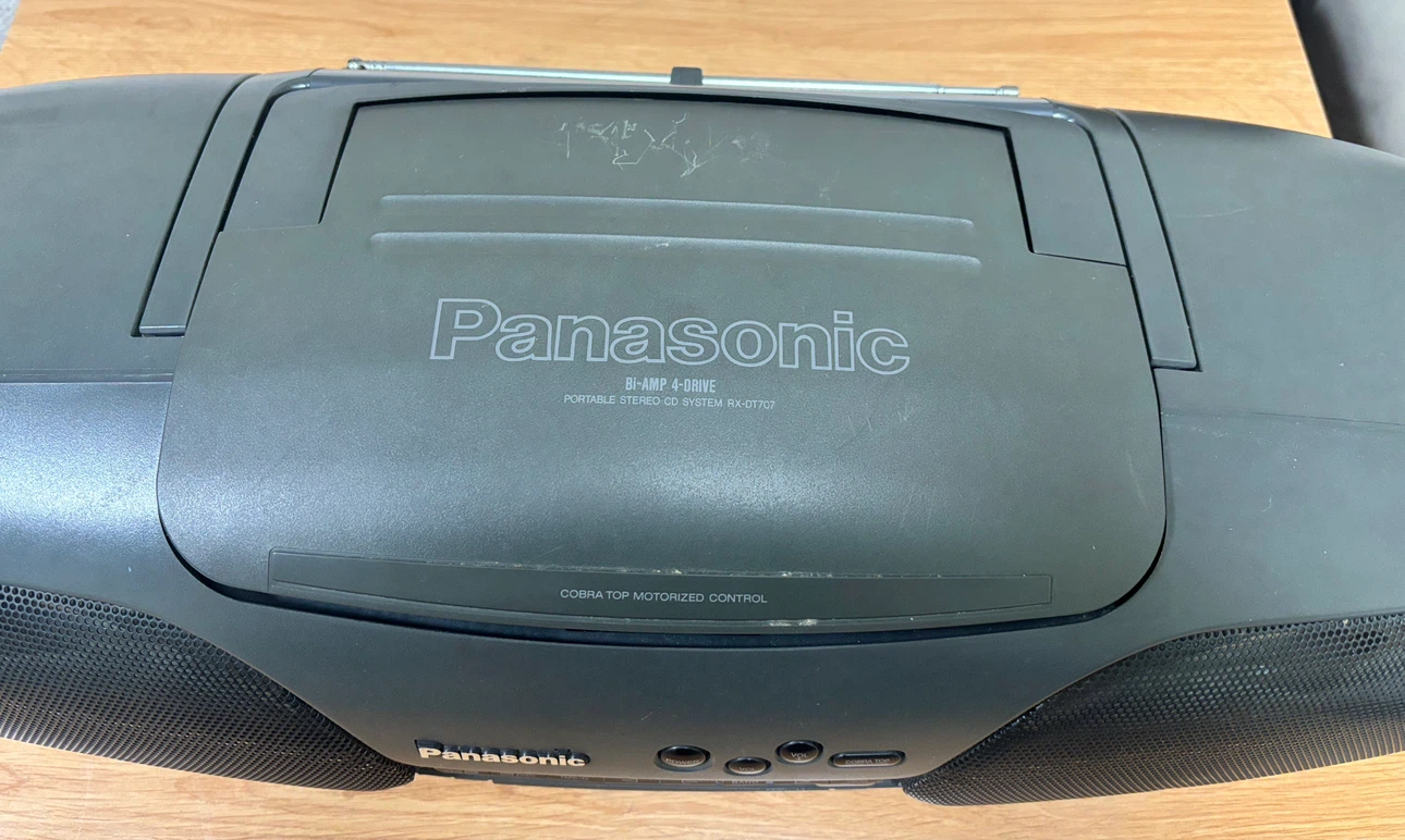 Panasonic RX-DT707 コブラトップ バブルラジカセ カセットの写真4枚目