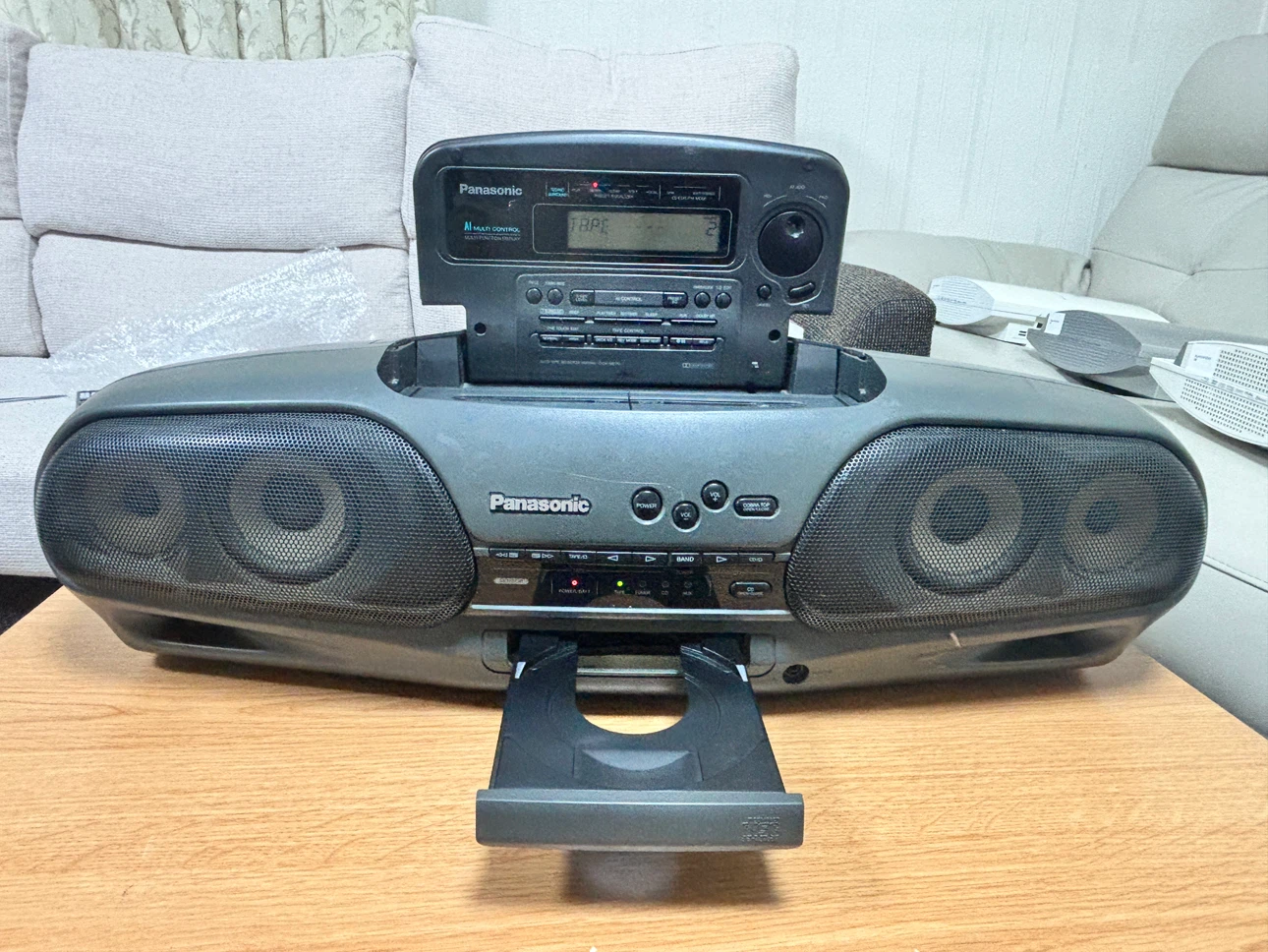 Panasonic RX-DT707 コブラトップ バブルラジカセ カセットの写真6枚目