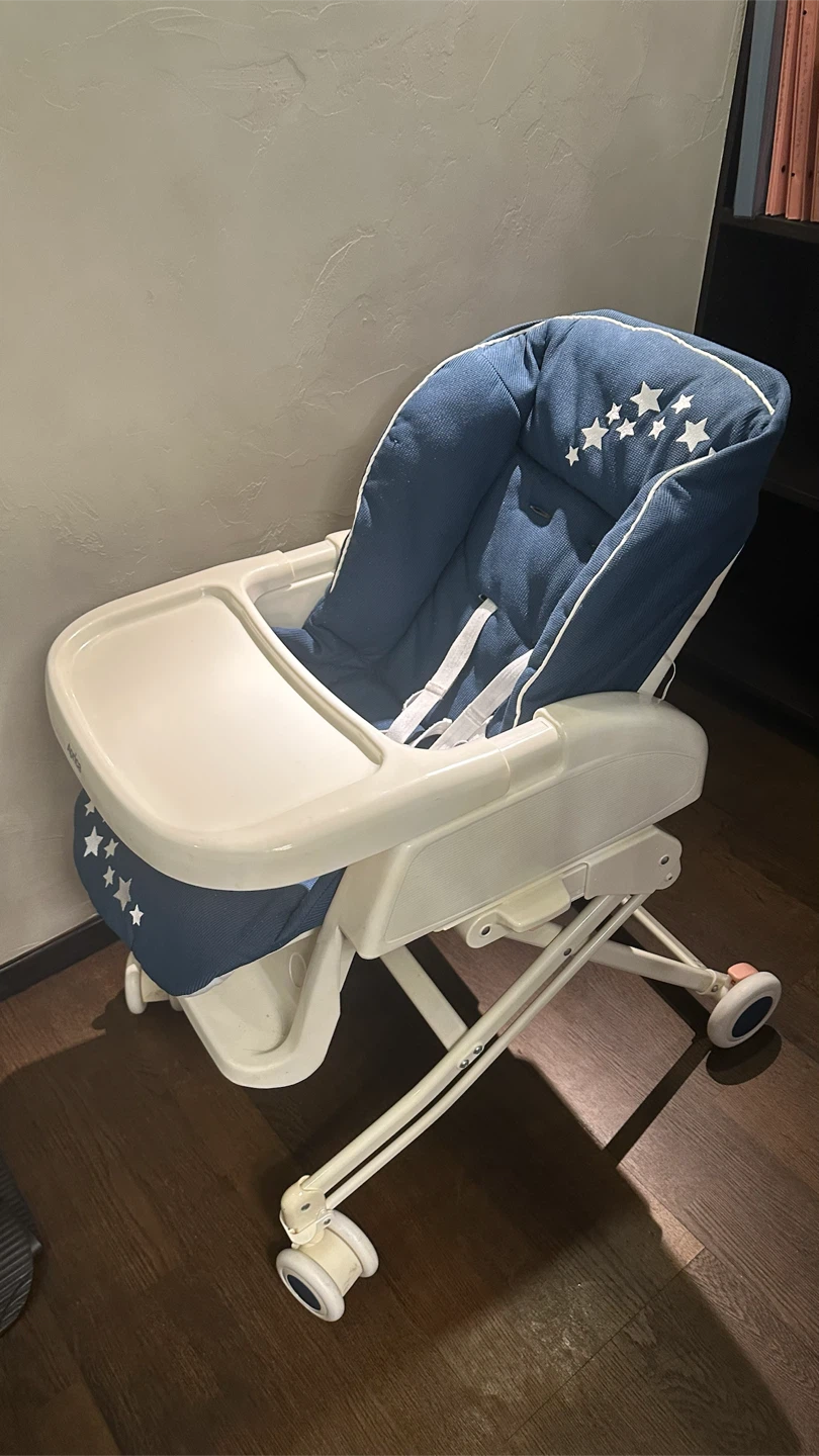 アップリカ ハイローチェア 星柄