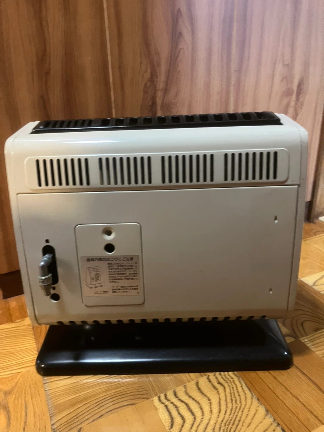 【点火確認済】昭和レトロ リンナイ ガス赤外線ストーブ R-611P-101 都市ガス用 ガスコード1.5m付きの写真4枚目