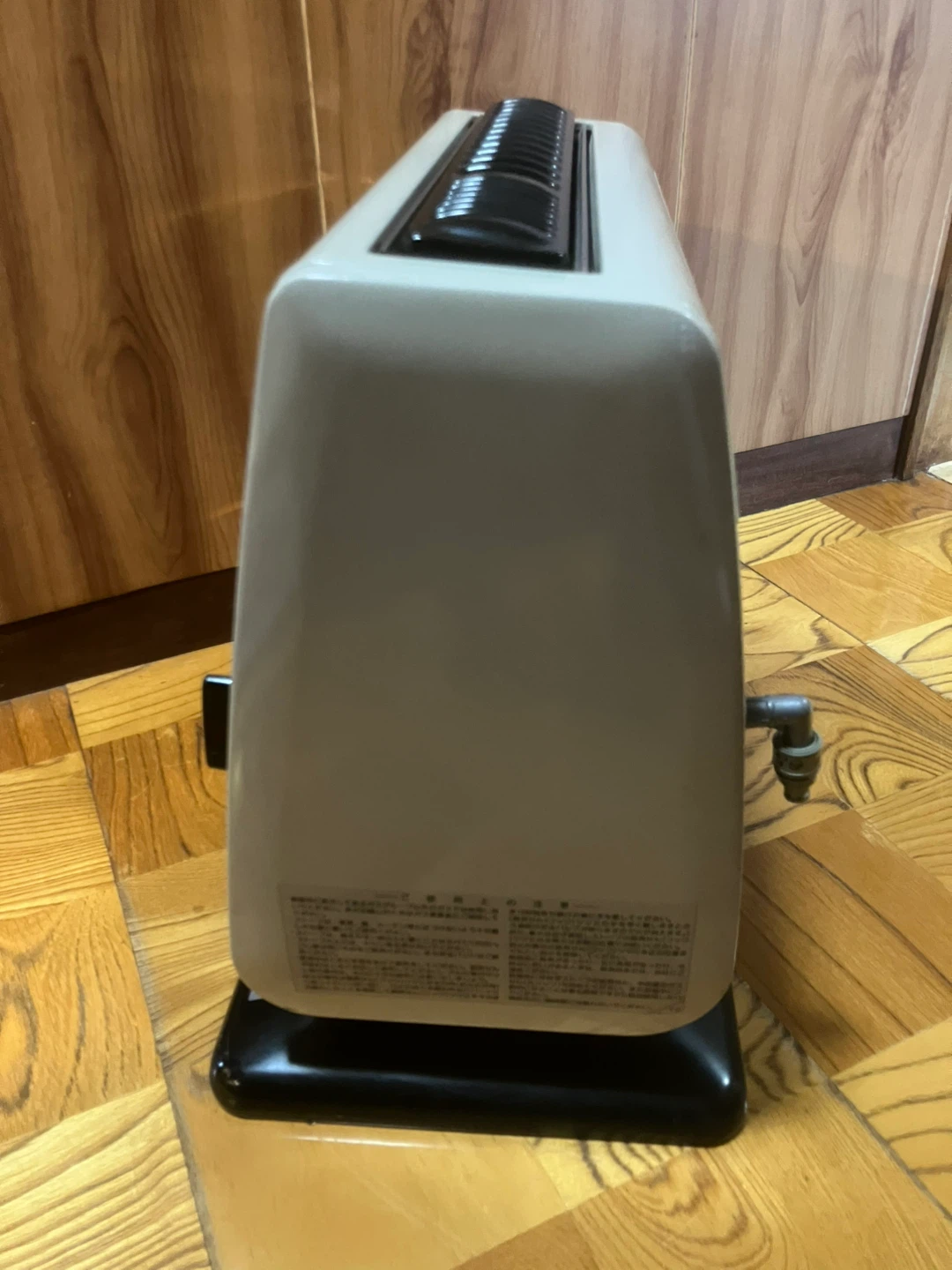 【点火確認済】昭和レトロ リンナイ ガス赤外線ストーブ R-611P-101 都市ガス用 ガスコード1.5m付きの写真5枚目