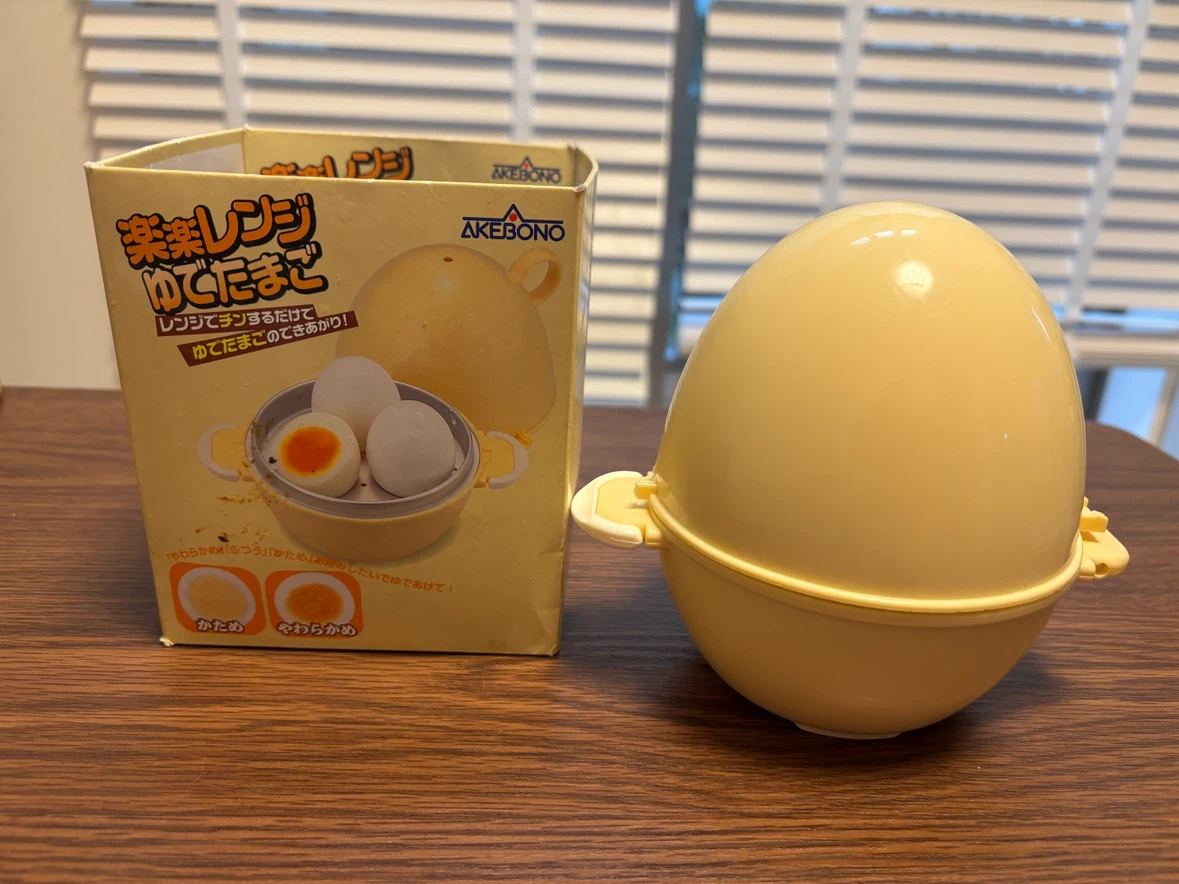 楽楽レンジゆでたまご
