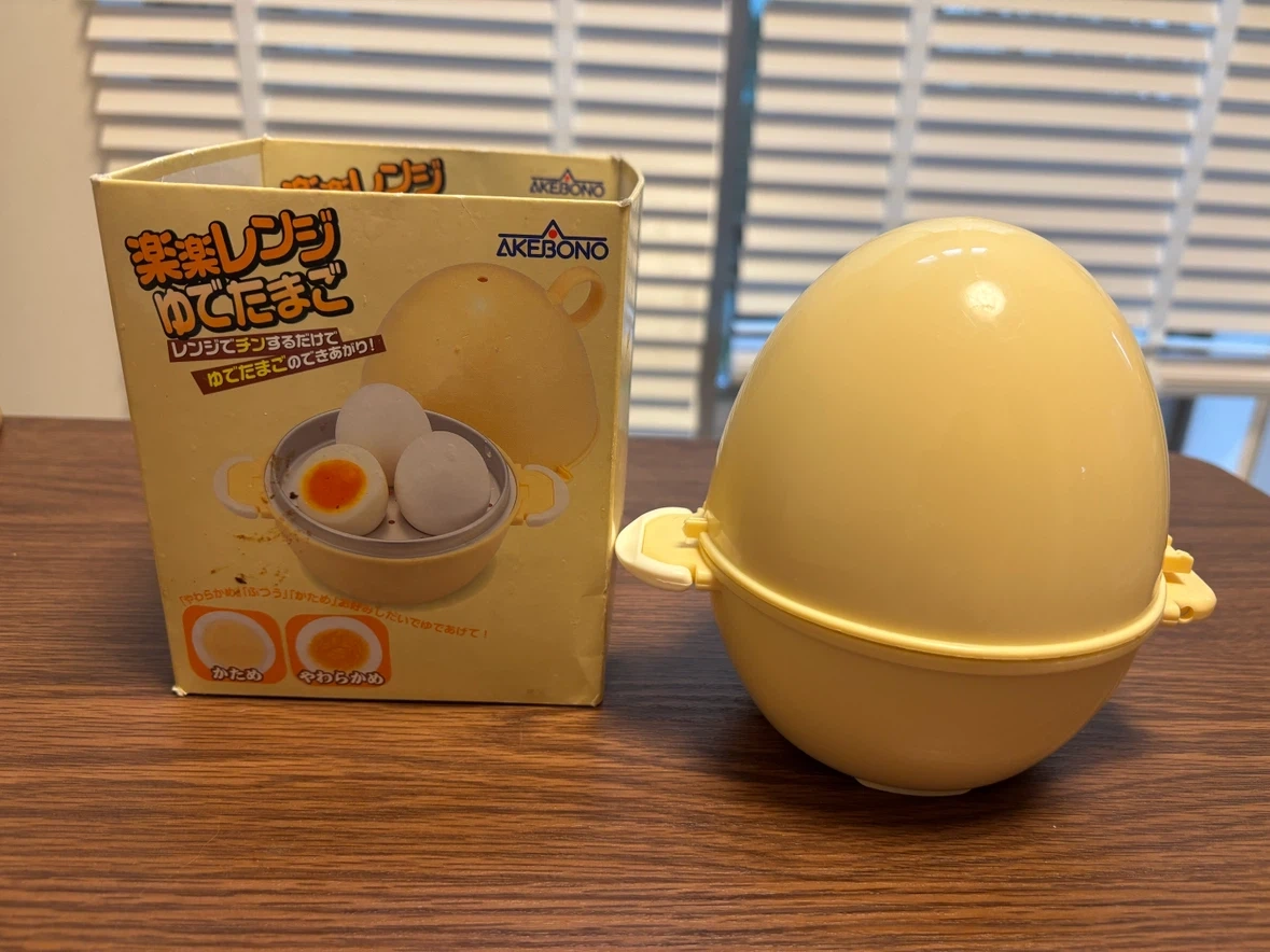 楽楽レンジゆでたまご