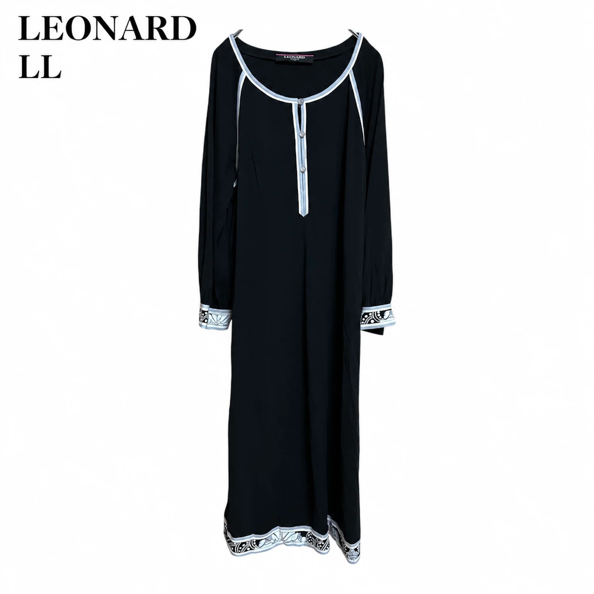 レオナール ロングワンピース LL