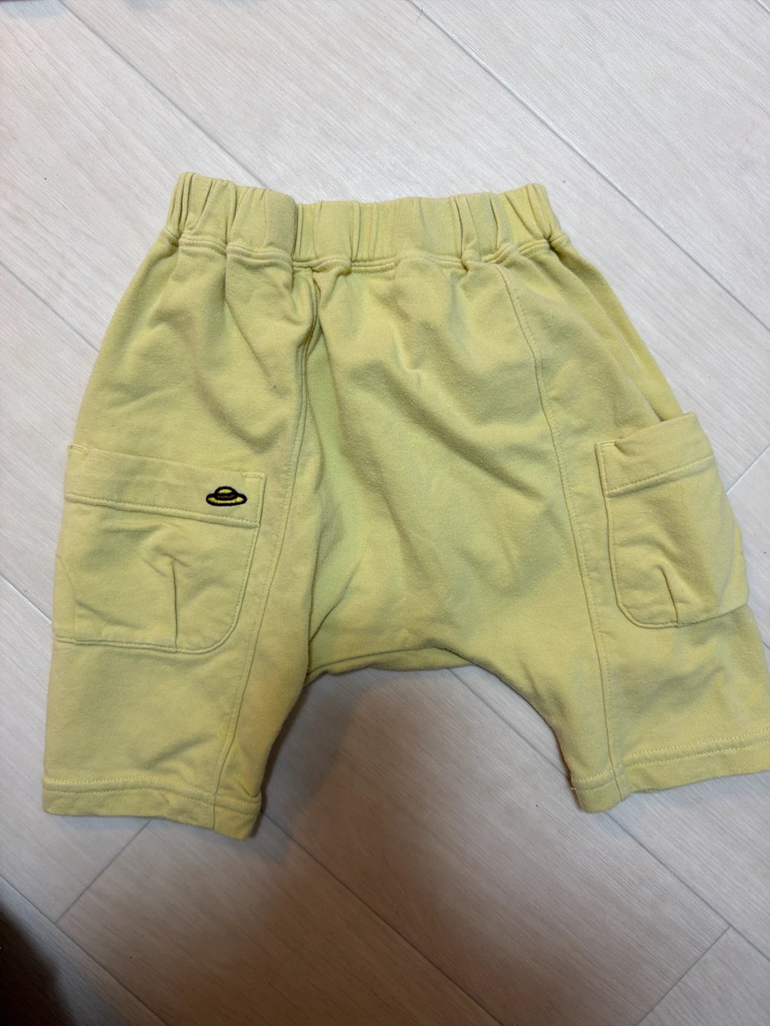 美品☆しなぷしゅ 子供用 ハーフパンツ 90cm 黄色