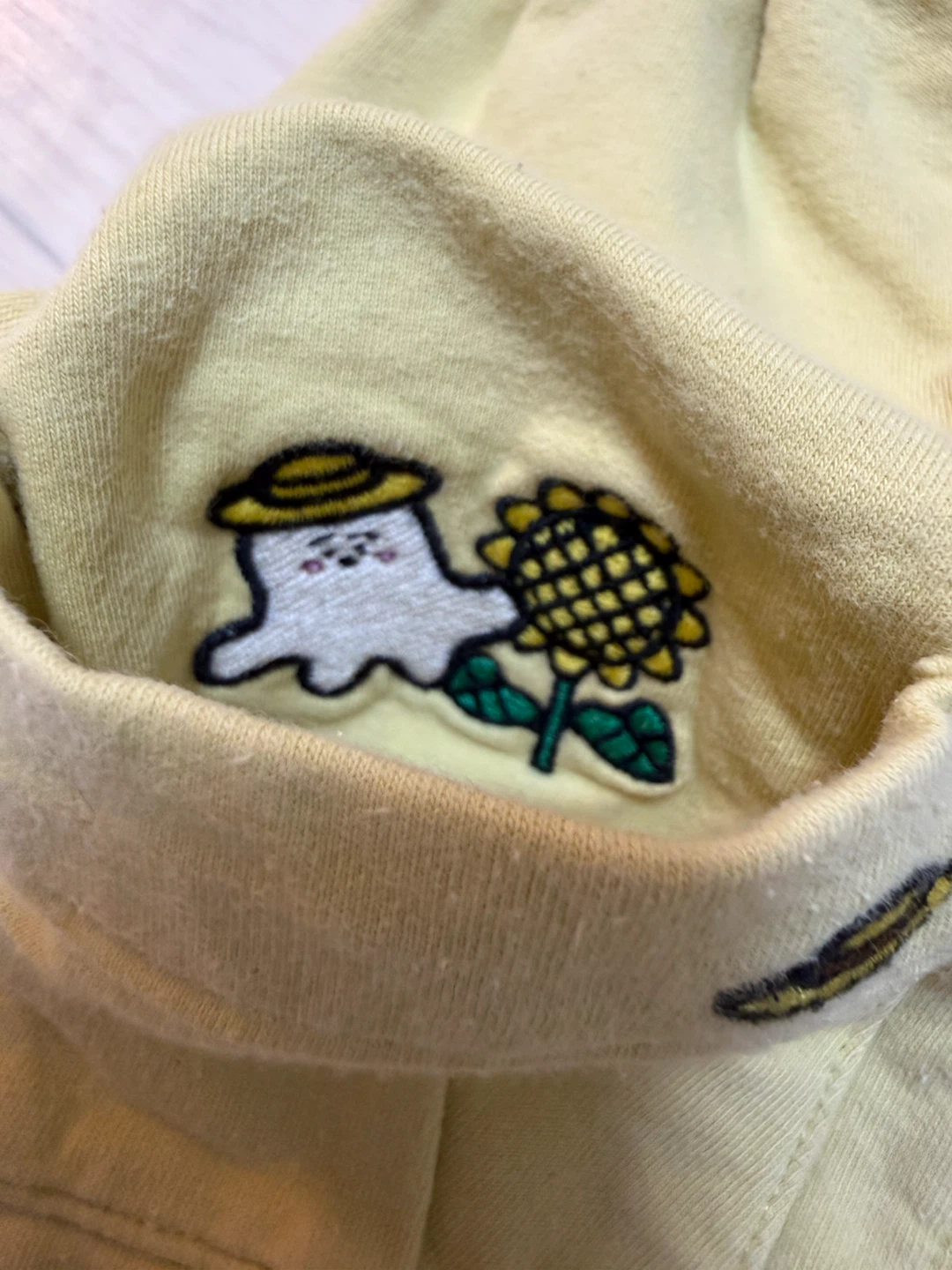 美品☆しなぷしゅ 子供用 ハーフパンツ 90cm 黄色の写真3枚目