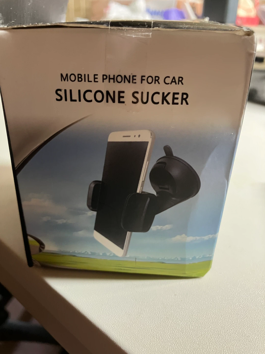 車載用スマートフォンホルダー 吸盤式