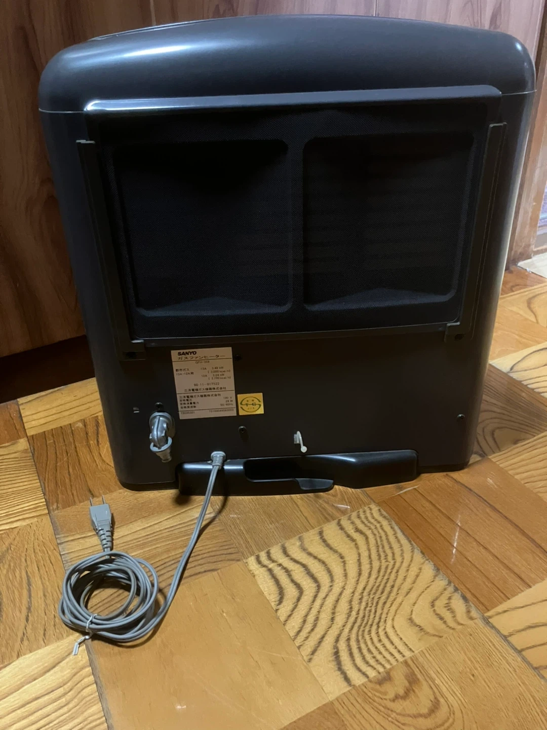 サンヨー ガスファンヒーター GFH-358の写真4枚目