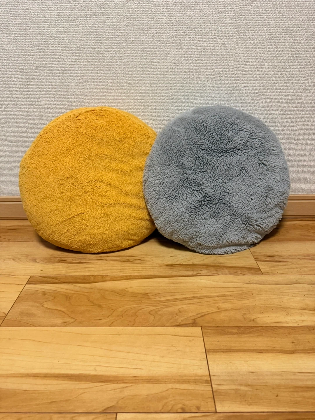オシャレ丸型クッション 2個セット