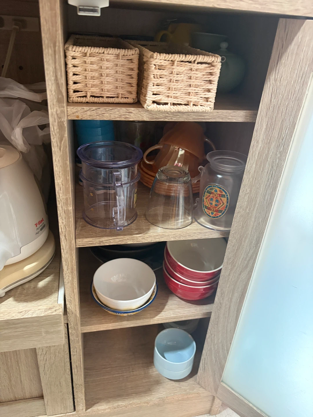 ワイエムワールド 食器棚 レンジ台 キッチンボードの写真5枚目