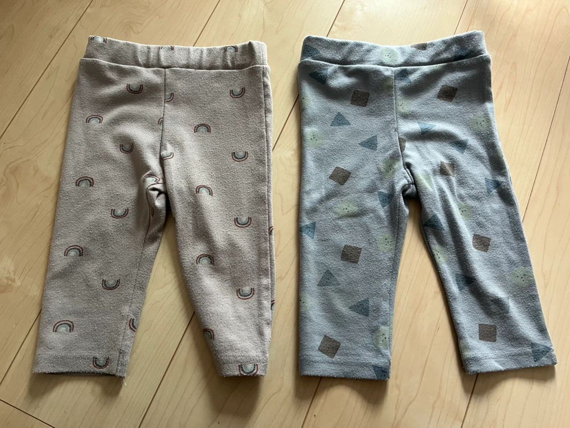 スフ レギンス 2枚セット 100cm