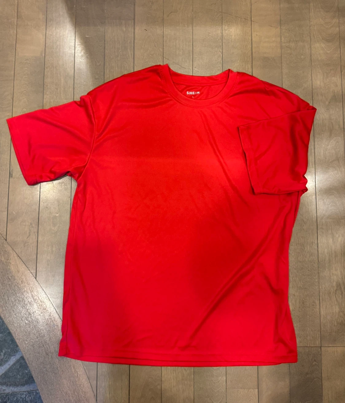 レッド 半袖Tシャツ Lサイズ