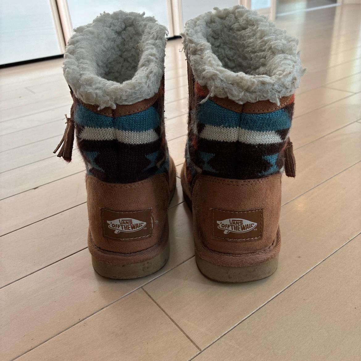 【2足セット】VANS ブラウン ブーツ　19cm 20cmの写真2枚目