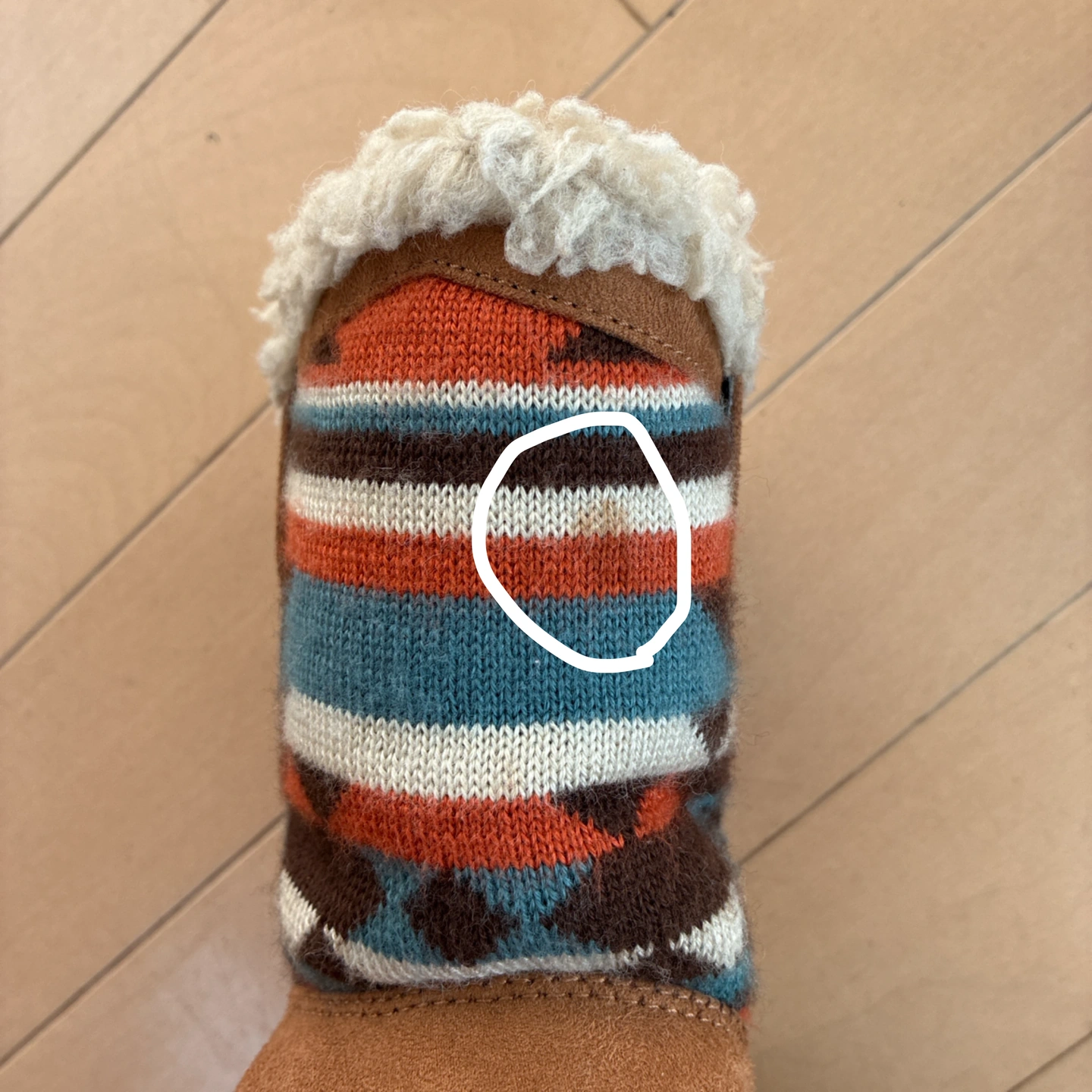 【2足セット】VANS ブラウン ブーツ 19cm 20cmの写真5枚目