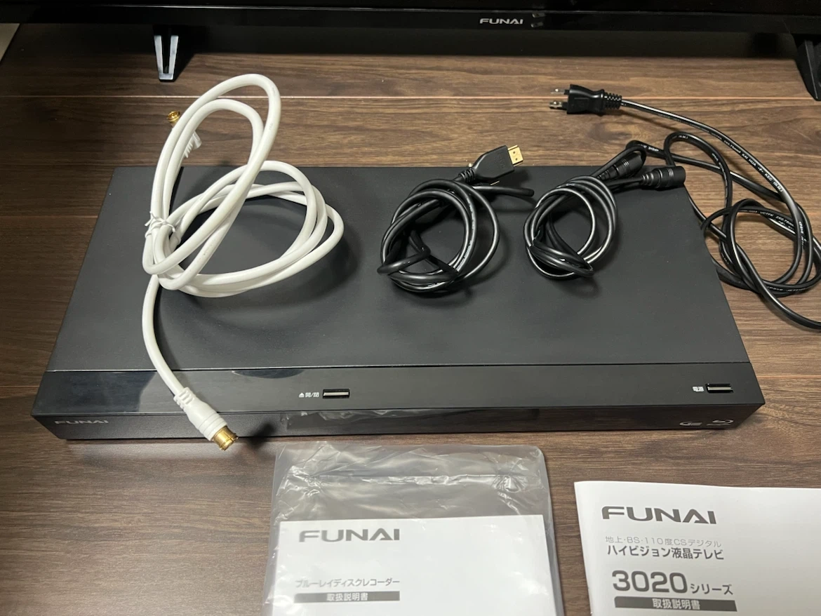 FUNAI 液晶テレビ・ブルーレイディスクレコーダーの写真3枚目