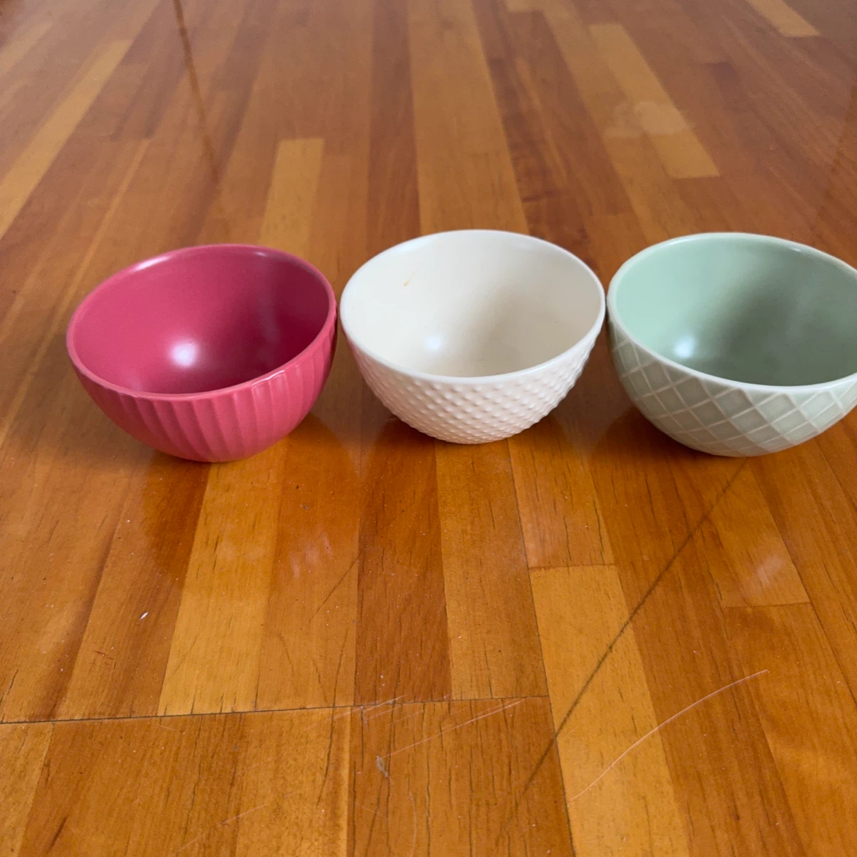Ikeaミニボウル 3個セット 多彩なデザインの写真2枚目