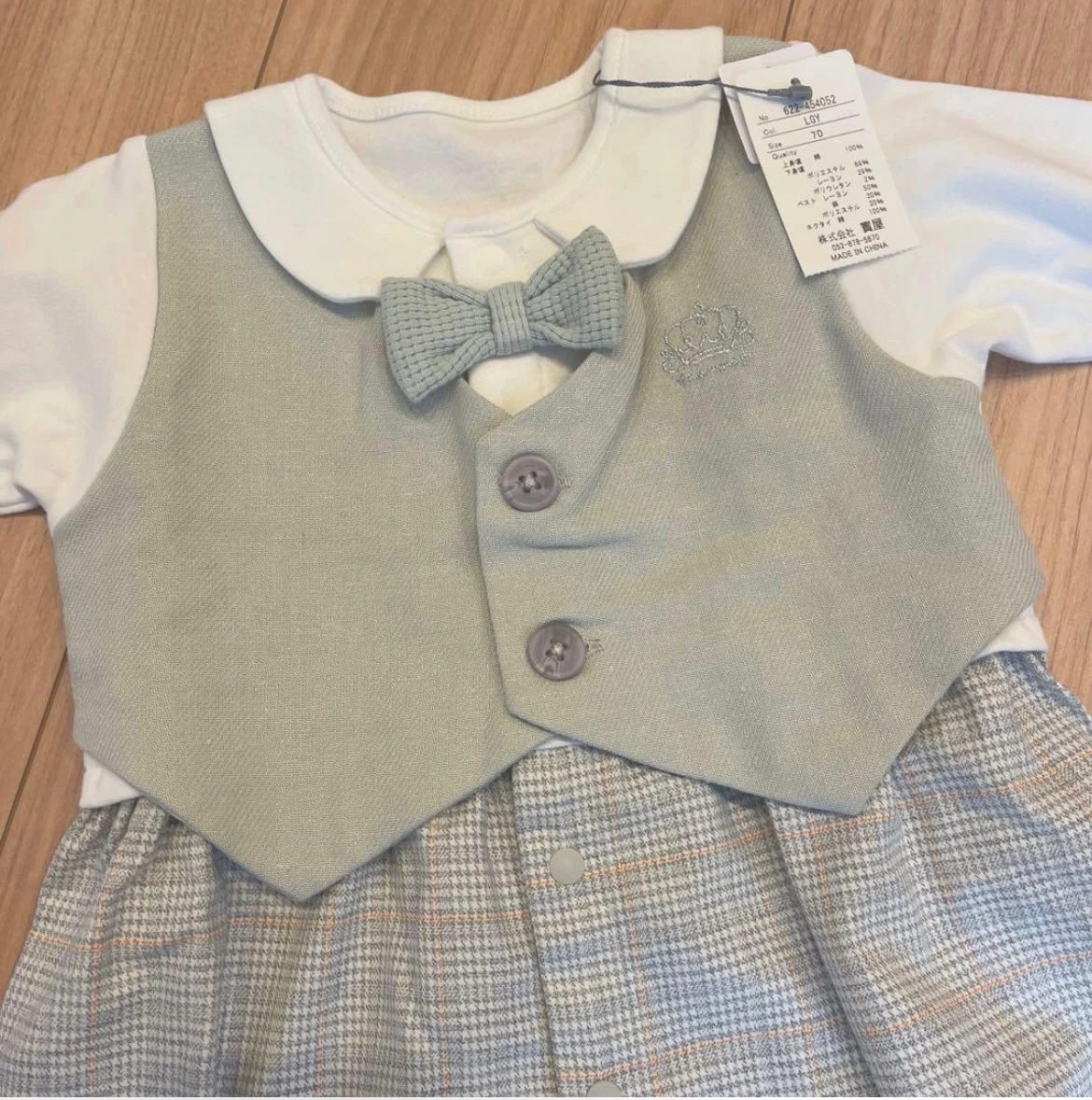 新品未使用DADWAY フォーマルスーツの写真2枚目