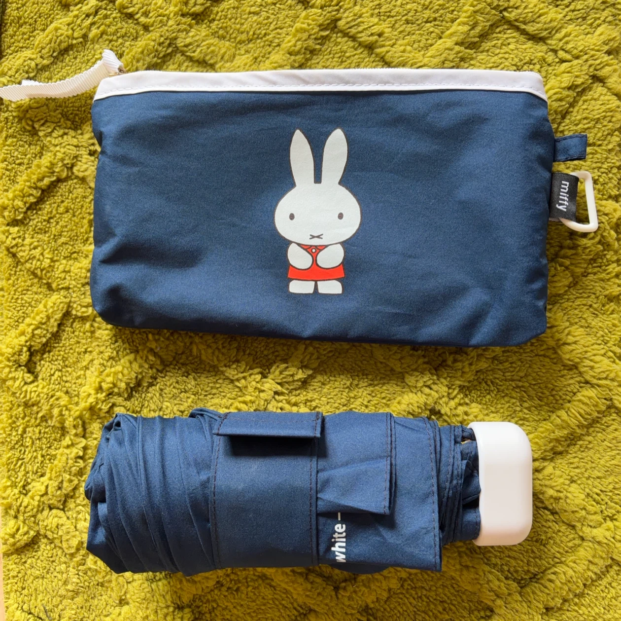ミッフィー w.p.c. 折りたたみ傘 収納ケース付き