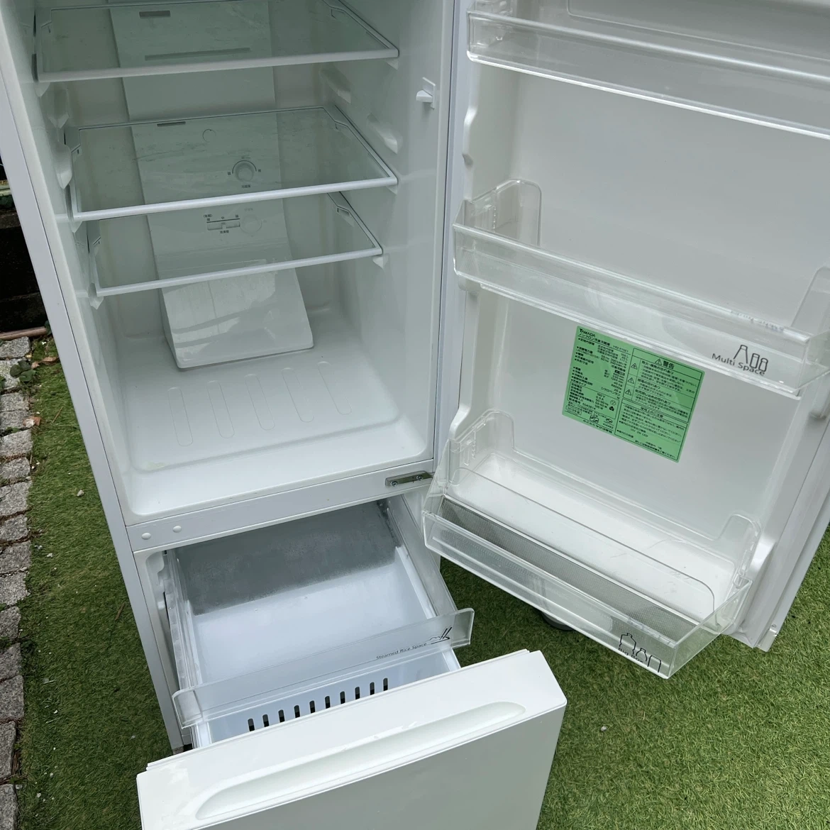 家電3点セット オーブンレンジ・冷蔵庫・洗濯機 自動霜取り機能付きの写真2枚目