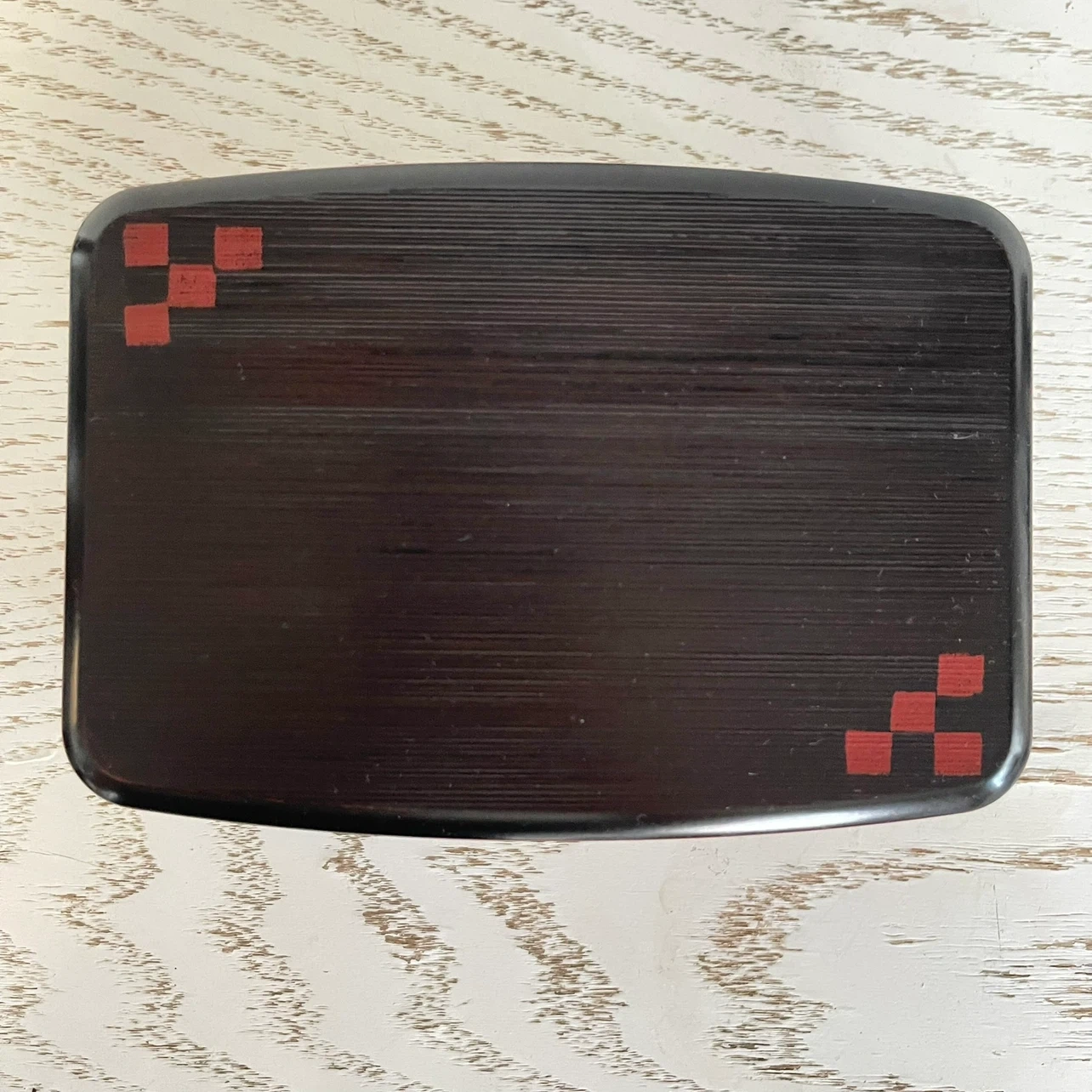 和柄のお弁当箱 2段仕切り付きの写真2枚目